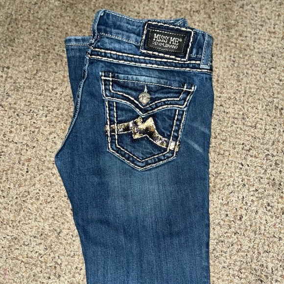 Miss Me boot cut jean Sz 28 - Picture 8 of 8